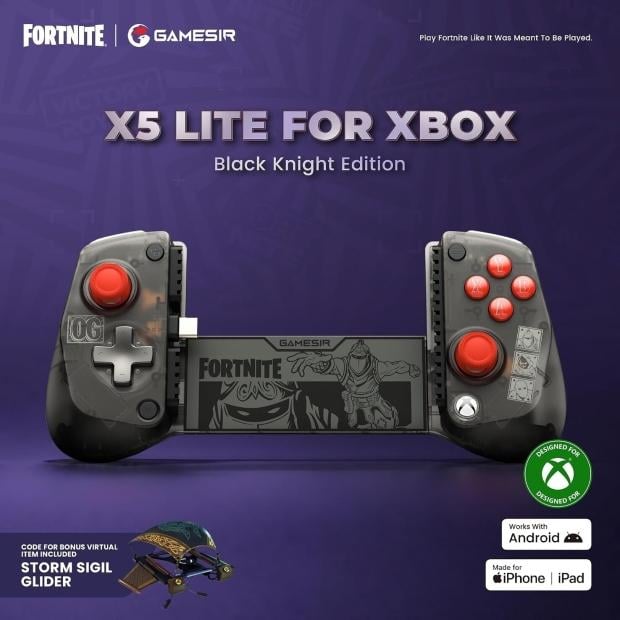 GameSir is making three Fortnite-themed controllers for Xbox, each with its own bonus item 3