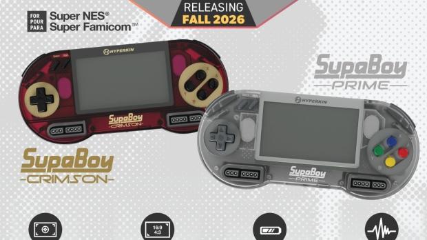 Hyperkin's SupaBoy is a Super Nintendo handheld that plays actual cartridges 2
