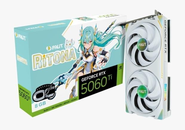 Palit gives the RTX 5060 Ti an anime makeover with its new RiTONA edition 1