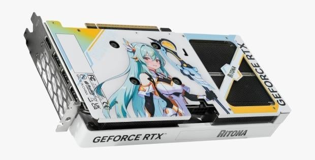 Palit gives the RTX 5060 Ti an anime makeover with its new RiTONA edition 2