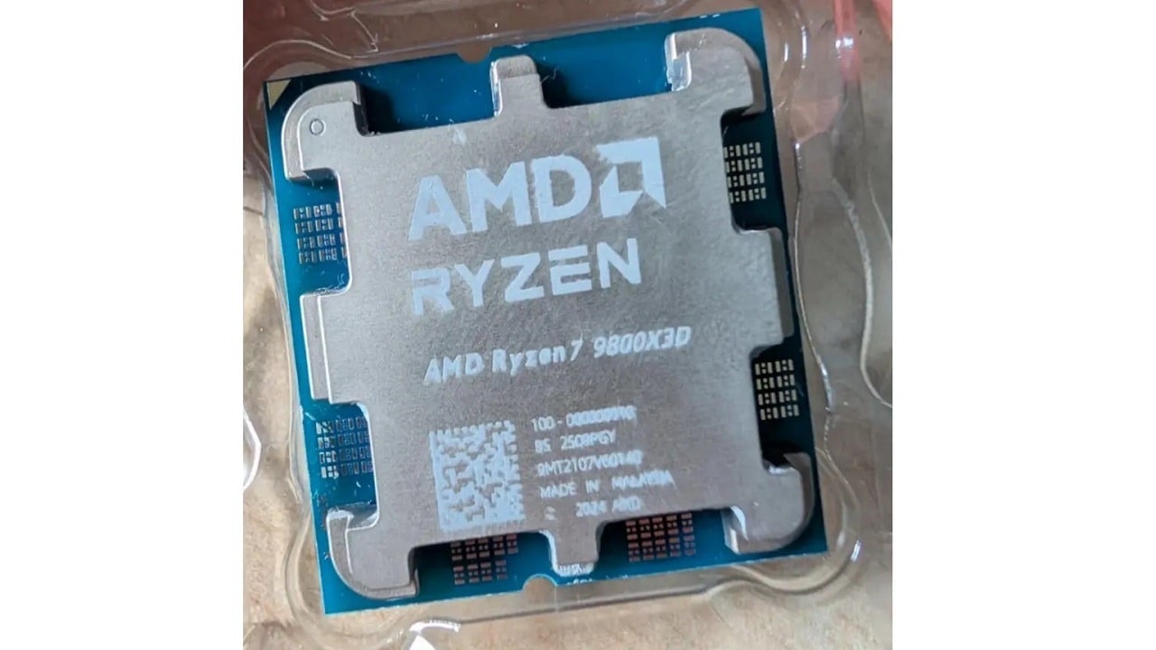 Redditor claims sealed Ryzen 7 9800X3D from Walmart was a fake, store won't refund
