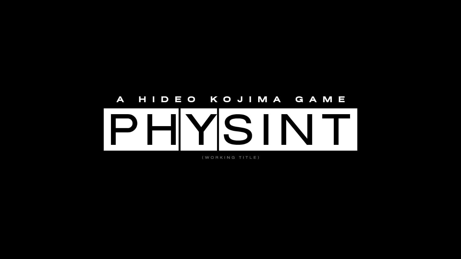 Report: Sony did not tell Kojima why PHYSINT was cancelled