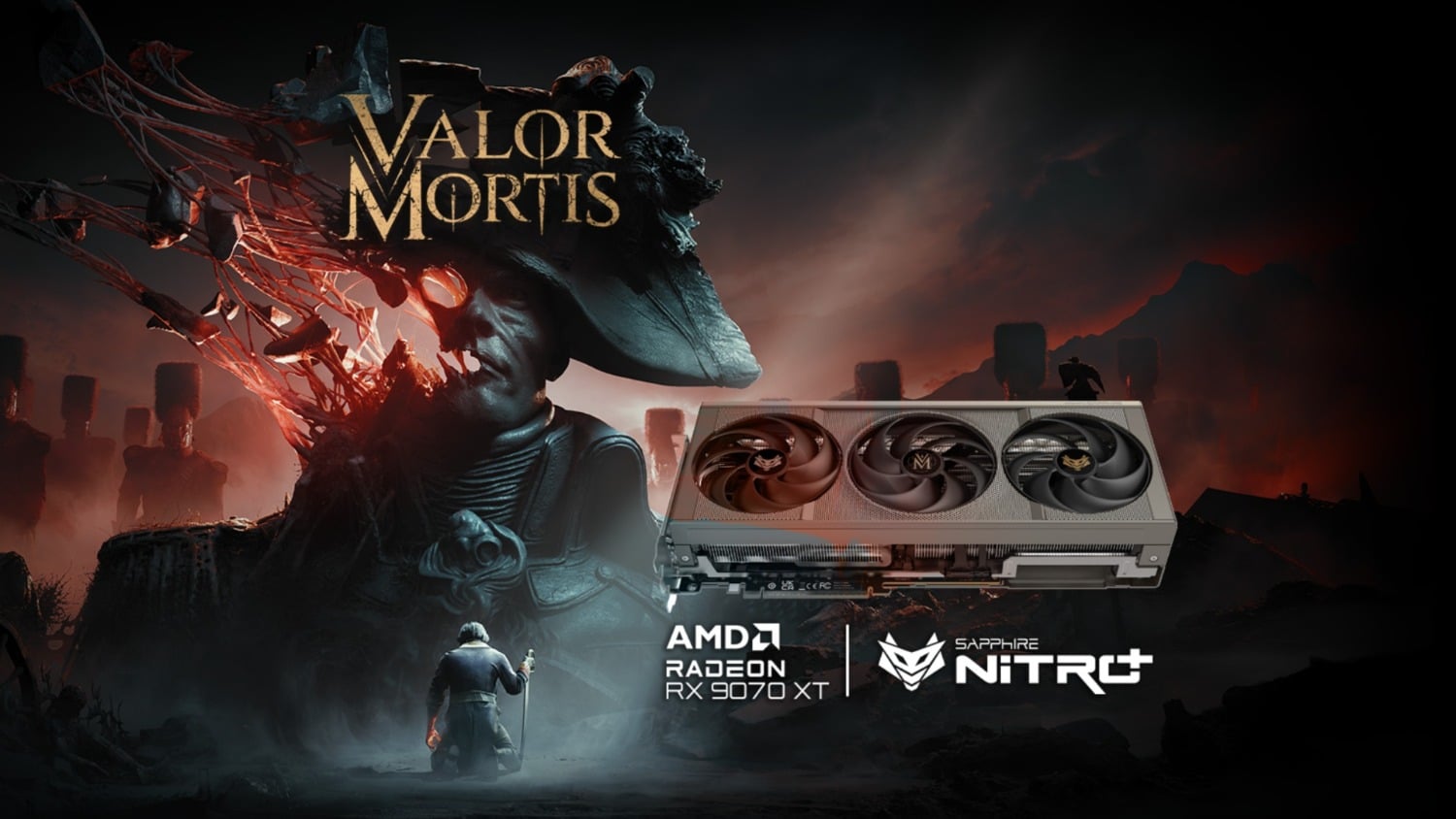 Sapphire is releasing a custom Valor Mortis edition of its Nitro+ Radeon RX 9070 XT