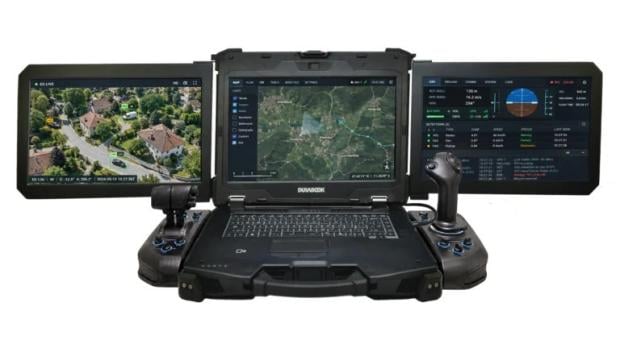The Z14I-DX3 in a drone setup (Image Credit: Durabook)