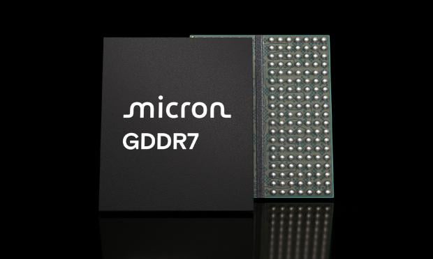 Micron прекращает производство чипов памяти GDDR7 объемом 2 ГБ для видеокарт серии GeForce RTX 50 Микросхема памяти Micron GDDR7