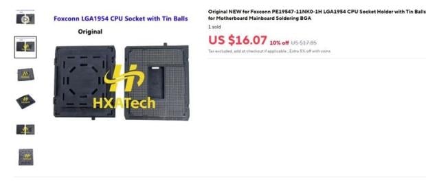 Intel's Nova Lake LGA1954 socket component appears on AliExpress 2