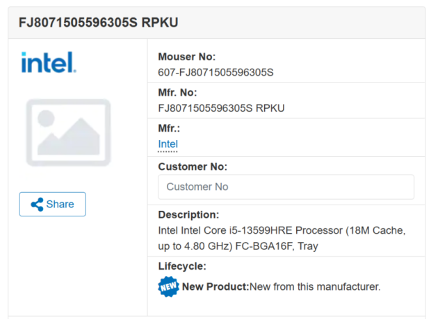 Intel выпустила два новых процессора Raptor Lake для встраиваемых систем Процессор серии Intel Raptor Lake в исполнении для встраиваемых систем