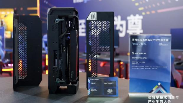 MAXSUN removes the PCIe x16 slot from a Z890 Mini-ITX motherboard and routes the GPU over MCIO instead