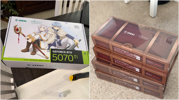Redditor buys an RTX 5070 Ti for $1,099 from Walmart, receives four graphics cards instead