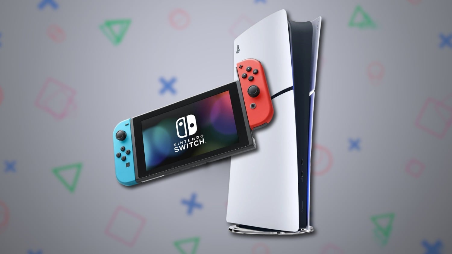На PlayStation 5 запустили эмулятор Nintendo Switch с нативной поддержкой Логотип PlayStation 5 и консоль