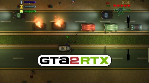 Path tracing comes to Grand Theft Auto 2 in new impressive RTX Remix mod