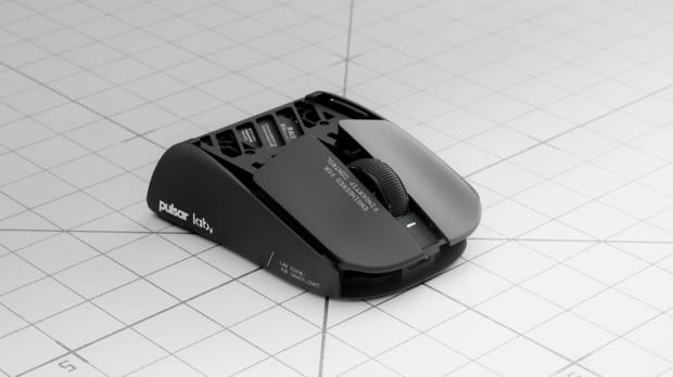 Pulsar's X2F CrazyLight wireless gaming mouse weighs only 29 grams