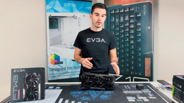 Бывший сотрудник EVGA рассказал об убытках компании из-за стратегии NVIDIA Видеокарта EVGA в процессе тестирования на стенде