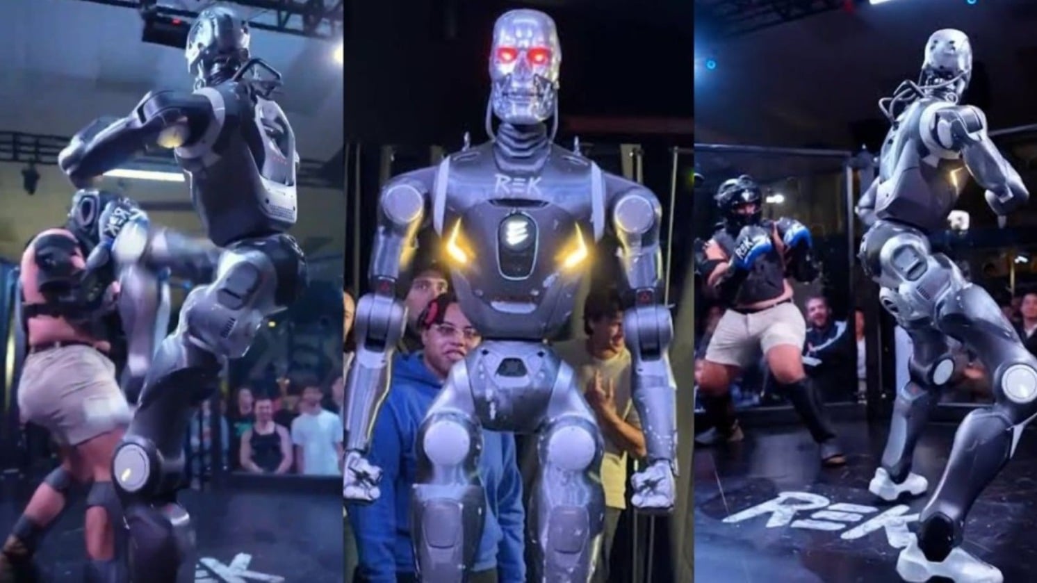 California sends cease-and-desist over human-versus-Terminator cage fight