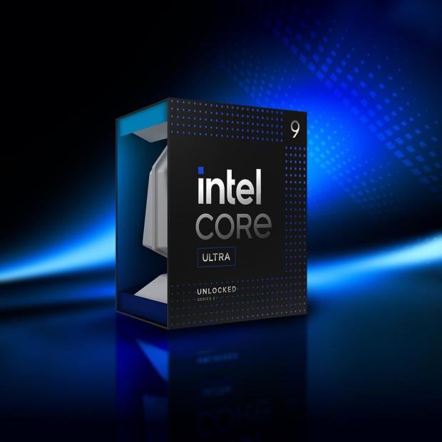 Пользователь сообщил о выходе из строя четвертого процессора Intel Core i9-14900K Упаковка процессора Intel Core Ultra 9 на темно-синем фоне
