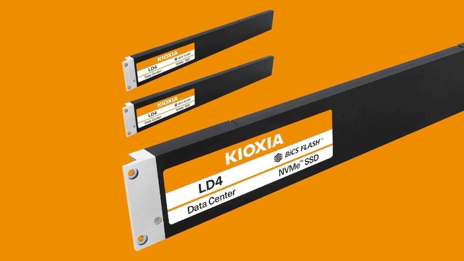 KIOXIA's first E1.L QLC-Based SSD built for hyperscale data center workloads has arrived