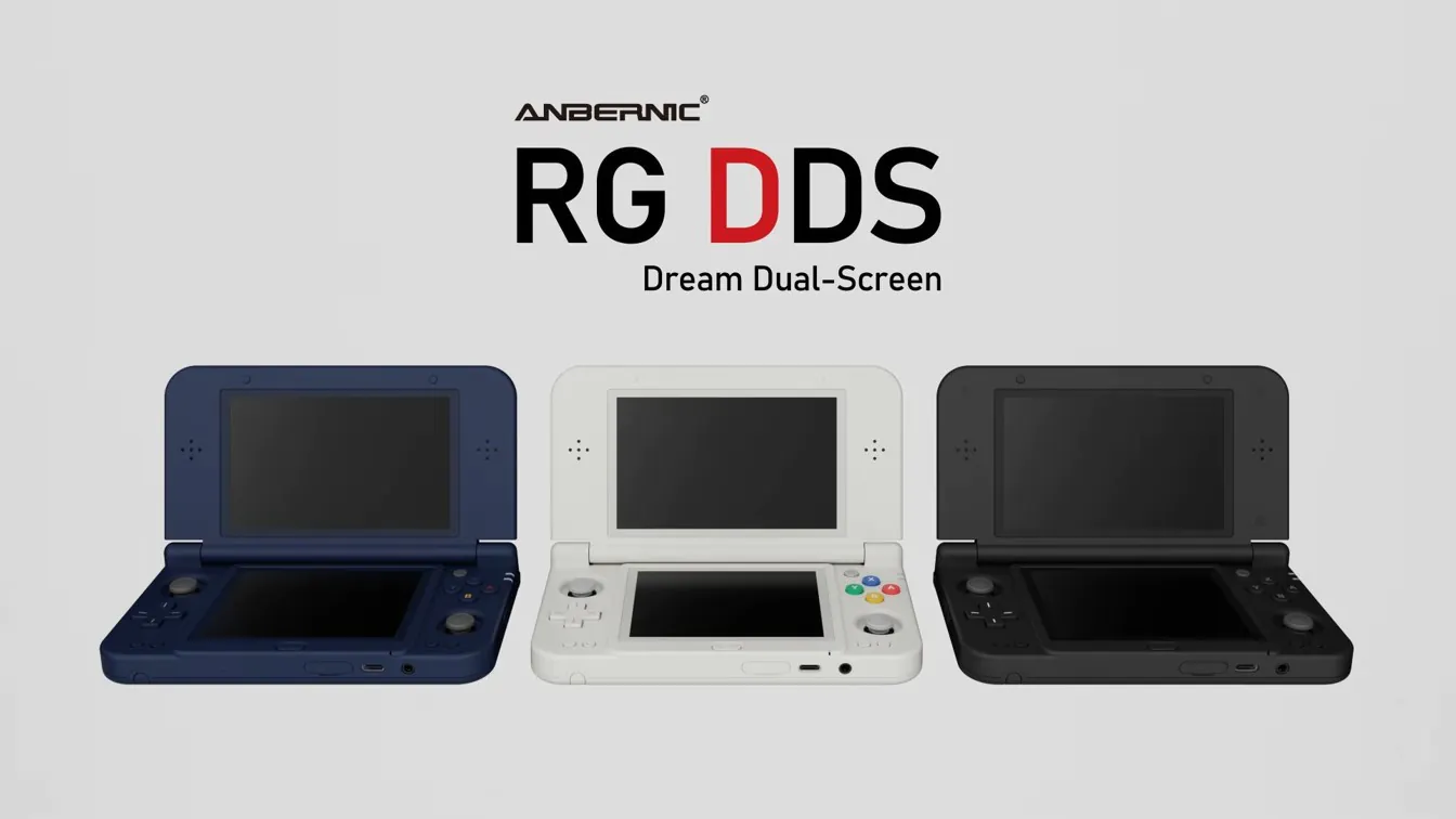 Anbernic's new RG DDS is a dual-screen handheld with pixel-perfect ...