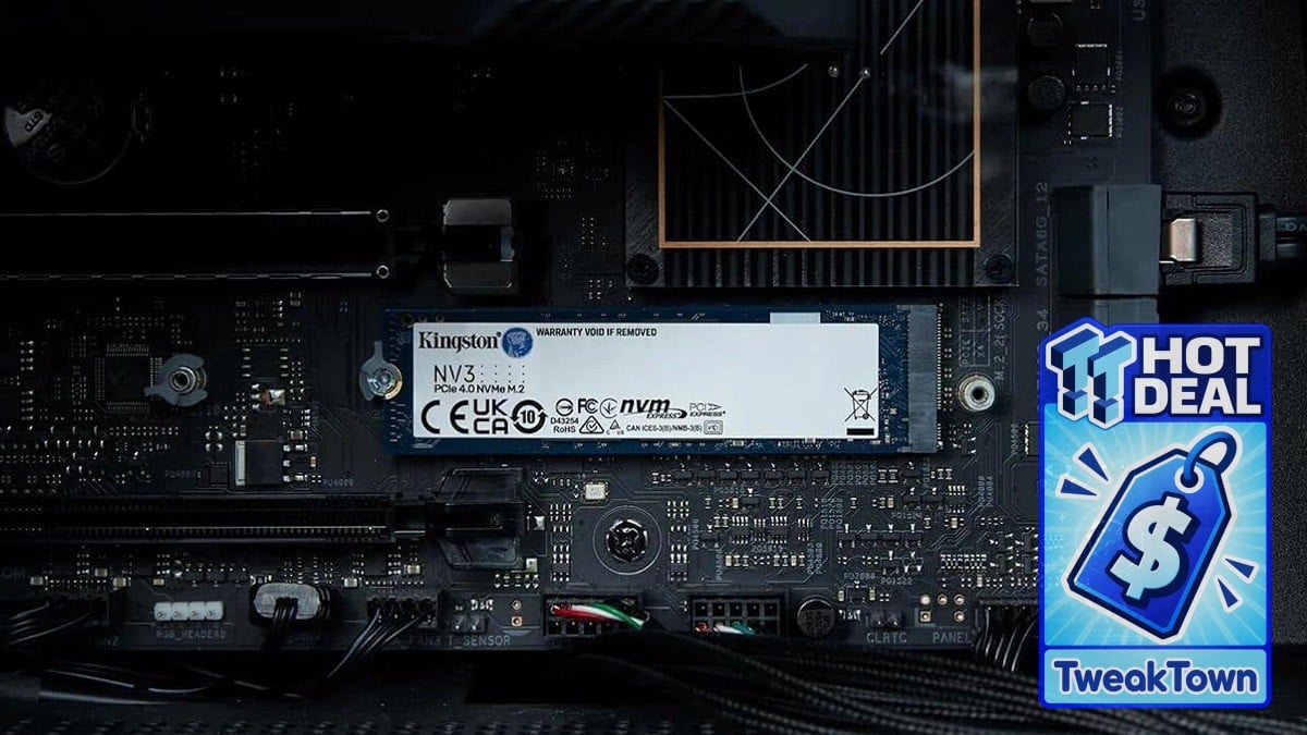 Tired of high SSD prices? The 1TB Kingston NV3 is selling for $156 at Amazon, offering some relief