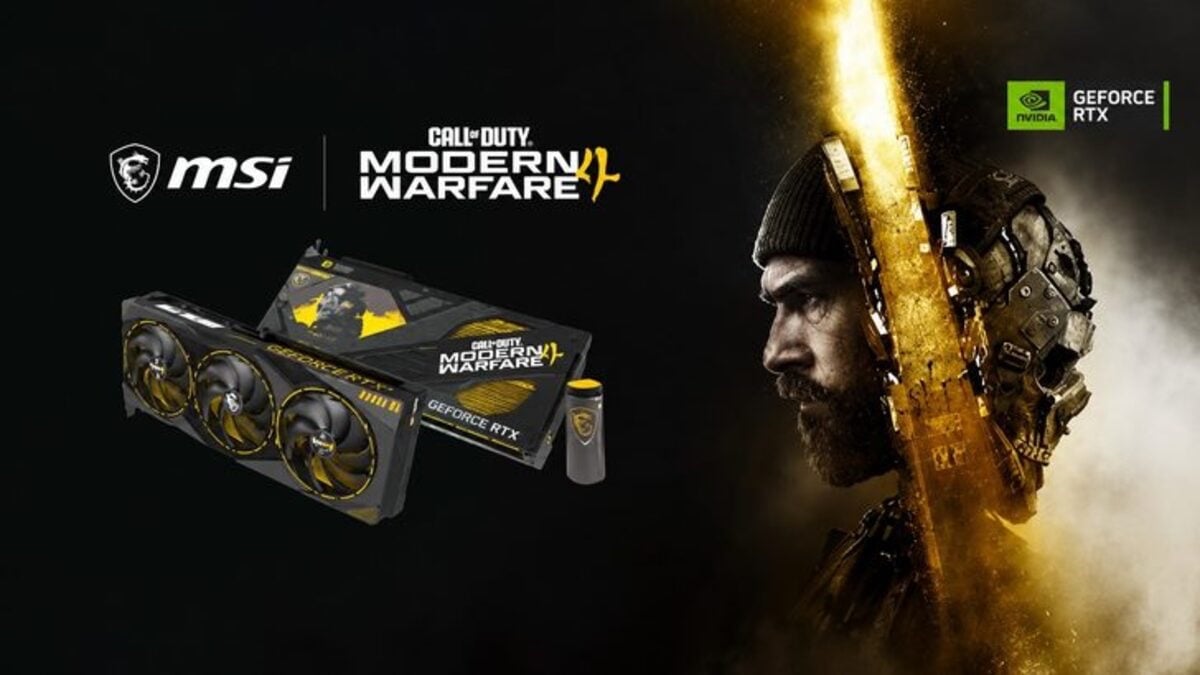 MSI's RTX 5080 Call of Duty: Modern Warfare 4 Edition features Ghost and a custom-painted heatsink