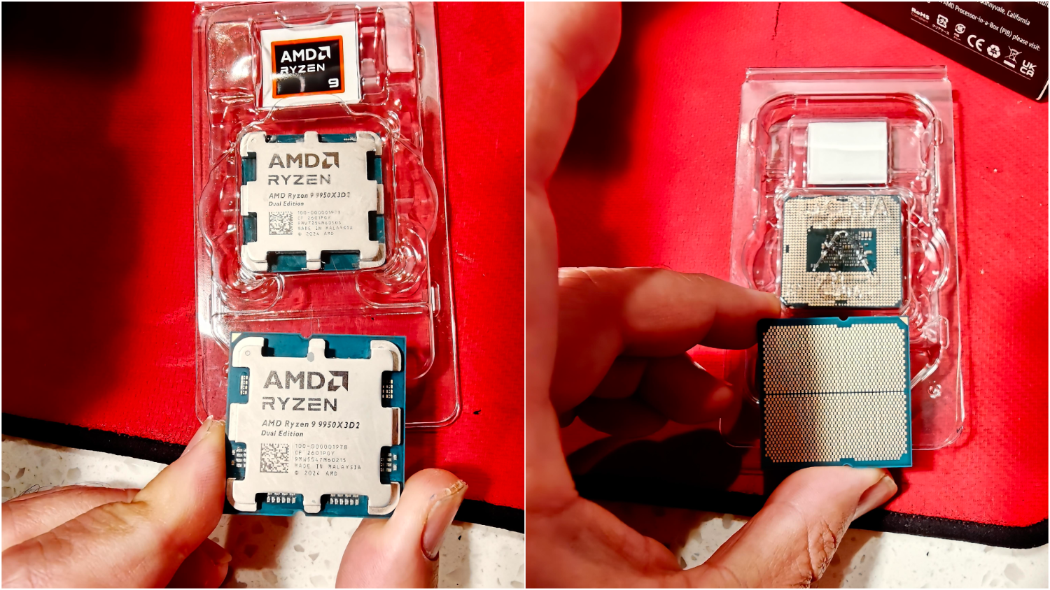 Amazon apparently sold a 'Ryzen 9 9950X3D2' that turned out to be an Intel processor