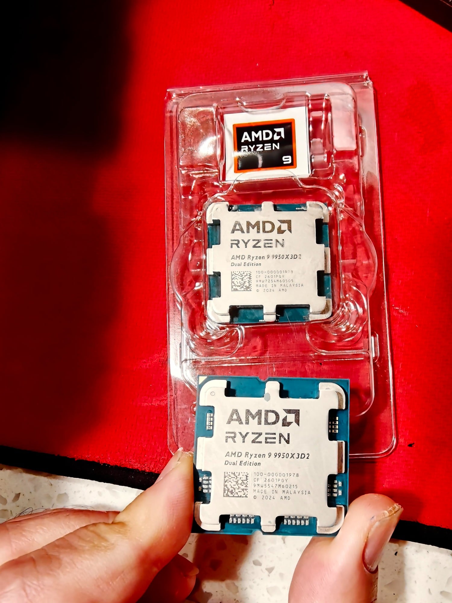 Cpu Substrate Amazon apparently sold a 'Ryzen 9 9950X3D2' that turned out to be an ...