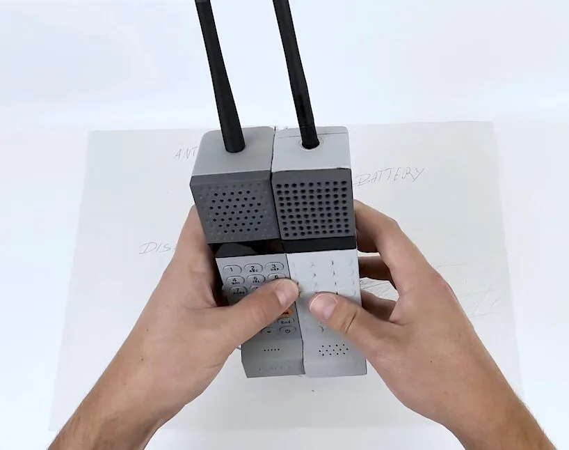 Phone On Call Keypad DIY brick phone designed to fight smartphone addiction needs an iPhone ...