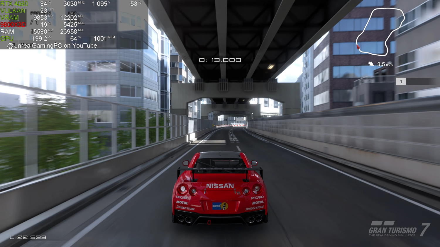 Gran Turismo 7 now reaches gameplay on PC through emulation without major graphical issues