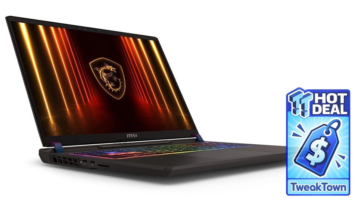 MSI's Vector 16 HX AI Gaming Laptop with an RTX 5070 Ti GPU is a powerhouse for $1,649 at Newegg, $350 off its marked price