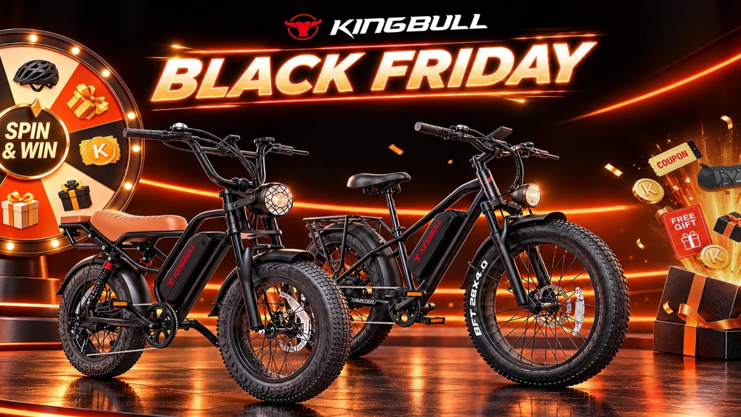 Kingbull Black Friday and Cyber Monday 2026: Save Up to $650 on E-Bikes and $1,070 on Two-Bike Bundles