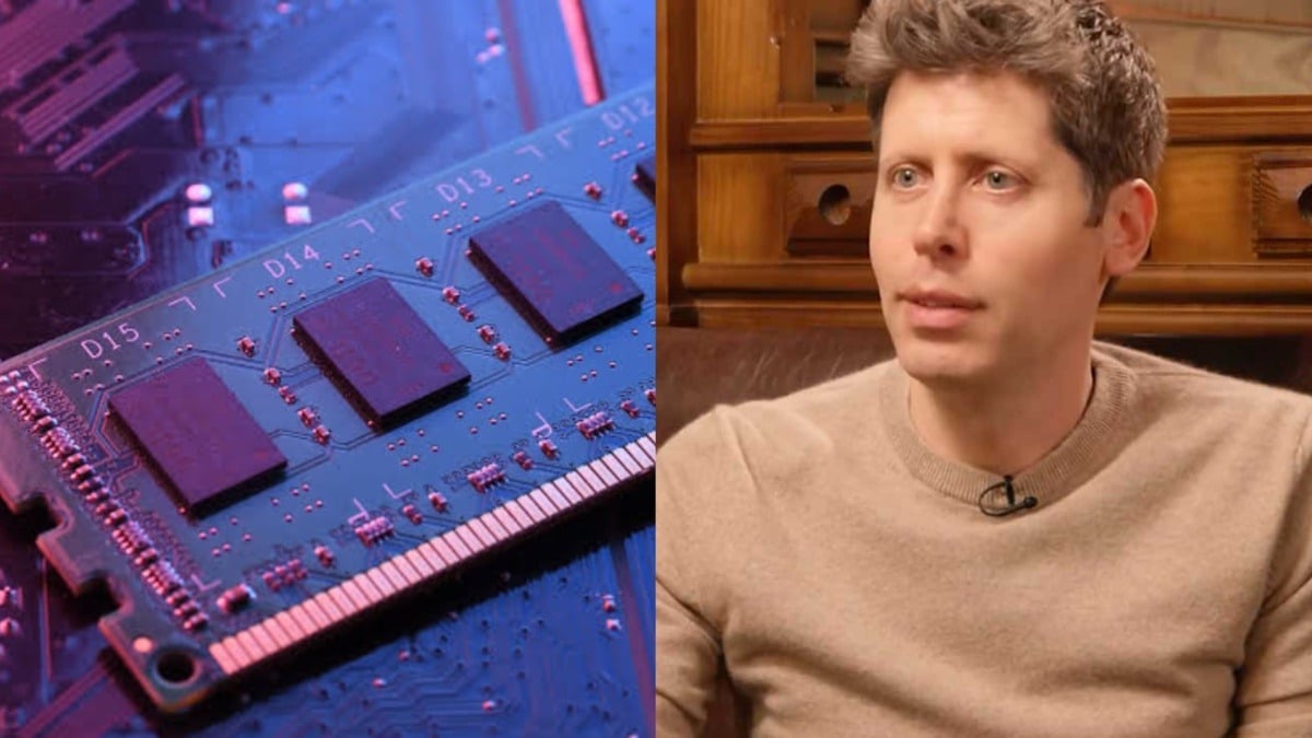 Sam Altman says your PC's RAM is a 'quite terrible' use of the world's limited DRAM supply