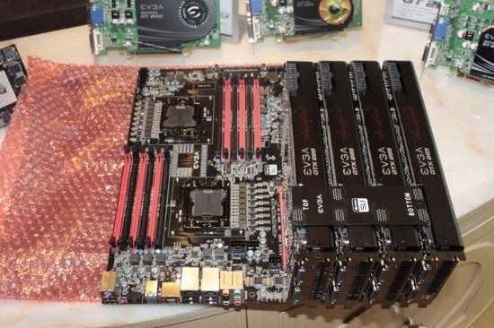 Lga 1366 dual sales socket motherboard