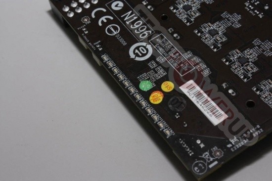 MSI's custom PCB HD 5870 Lightning Edition pictured in naked form 03