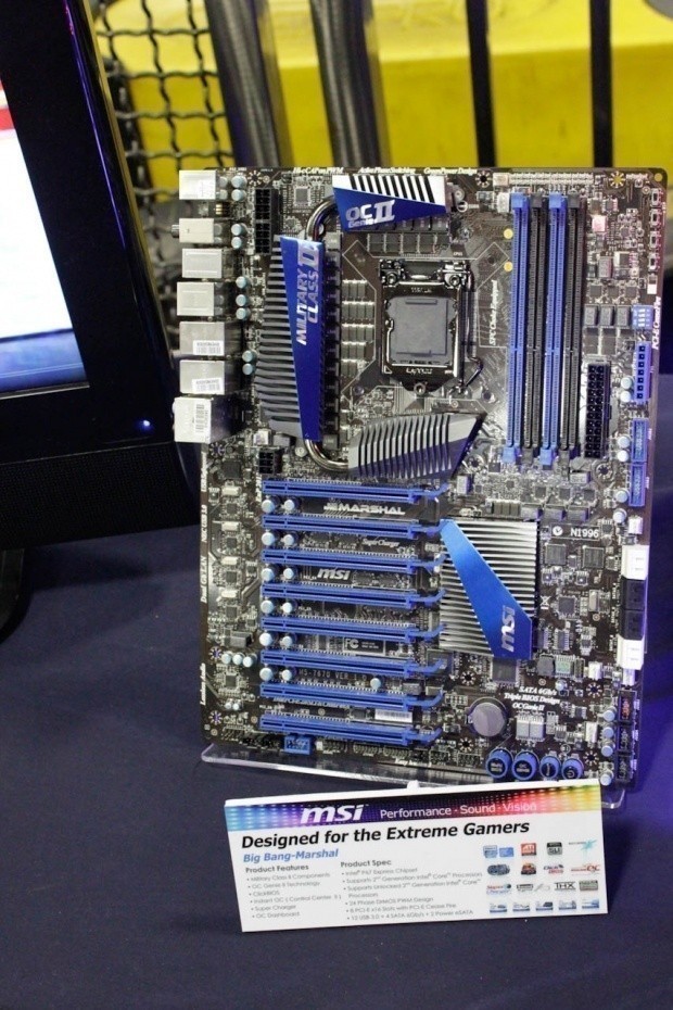 Open enlarged image MSI's Master Overclocking Arena 2011 03