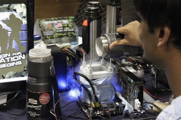 Open enlarged image MSI's Master Overclocking Arena 2011 04