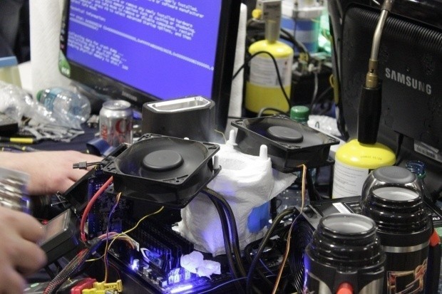 Open enlarged image MSI's Master Overclocking Arena 2011 06