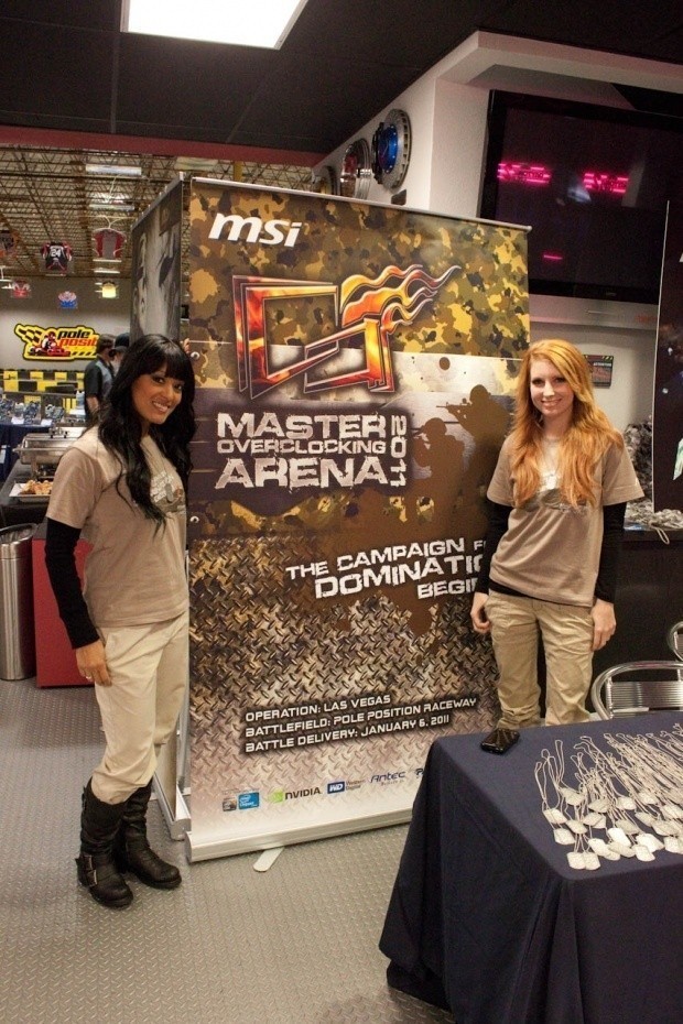 Open enlarged image MSI's Master Overclocking Arena 2011 11