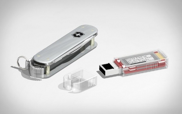 Open enlarged image Victorinox crams 256GB SSD into Swiss Army knife | TweakTown.com