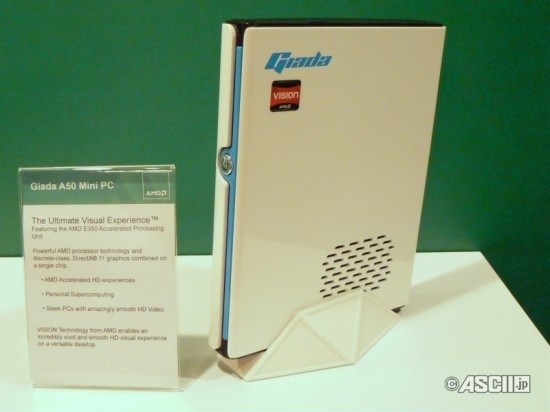 Giada AMD Fusion A50 and several more nettops break cover | TweakTown.com