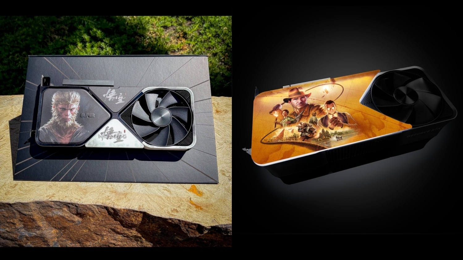 NVIDIA is giving away custom Black Myth Wukong and Indiana Jones