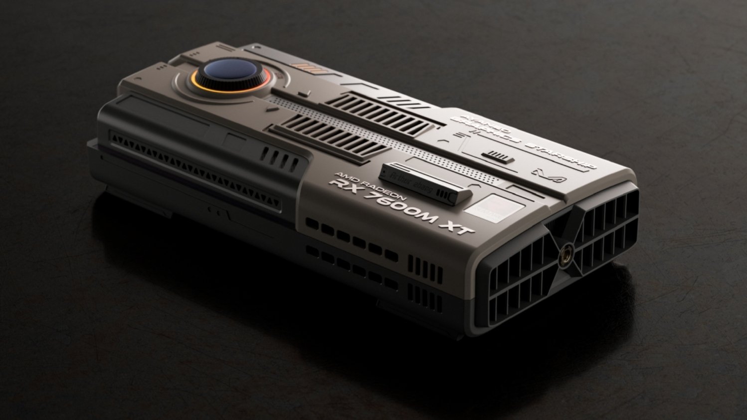 AYANEO's stylish AG01 Starship Graphics Dock with Radeon RX