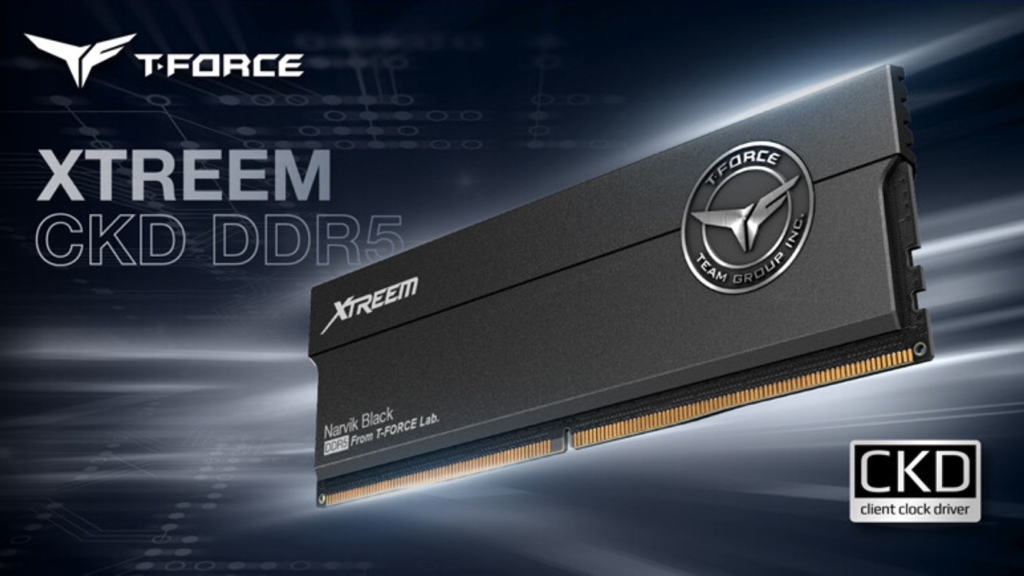 TEAMGROUP unleashes DDR5-8800 CUDIMM memory, overclocked to