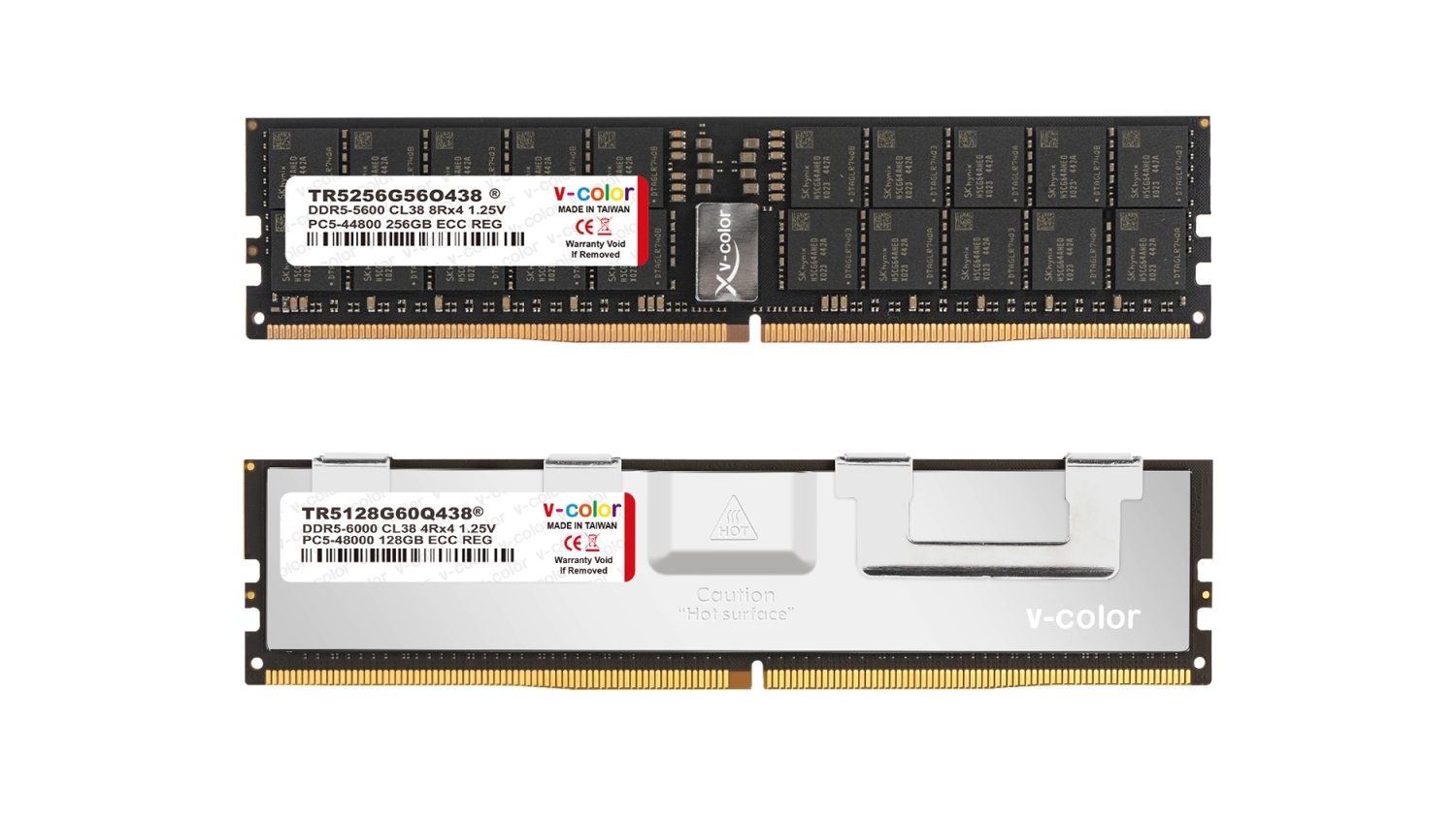 V-Color DDR5-6000 16GB×2 + ダミーメモリ×2 #2 V-Color DDR5 SCC KIT 2+2 Manta XPrism 32GB(16GBx2) 5600MHz