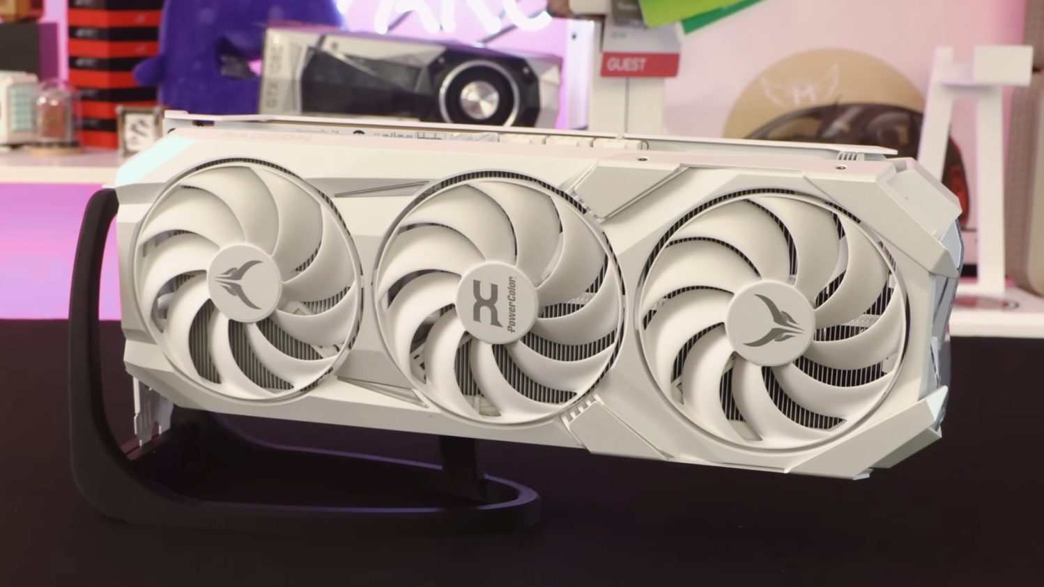 PowerColor's Red Devil Radeon RX 9070 XT Spectral White