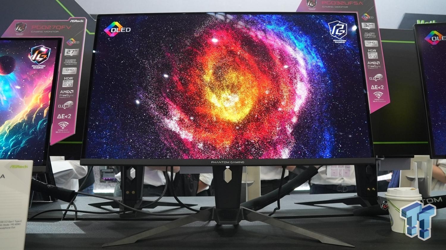 パソコンモニター Phantom Gaming 32-inch QD-OLED 240Hz unveiled at Computex 2025