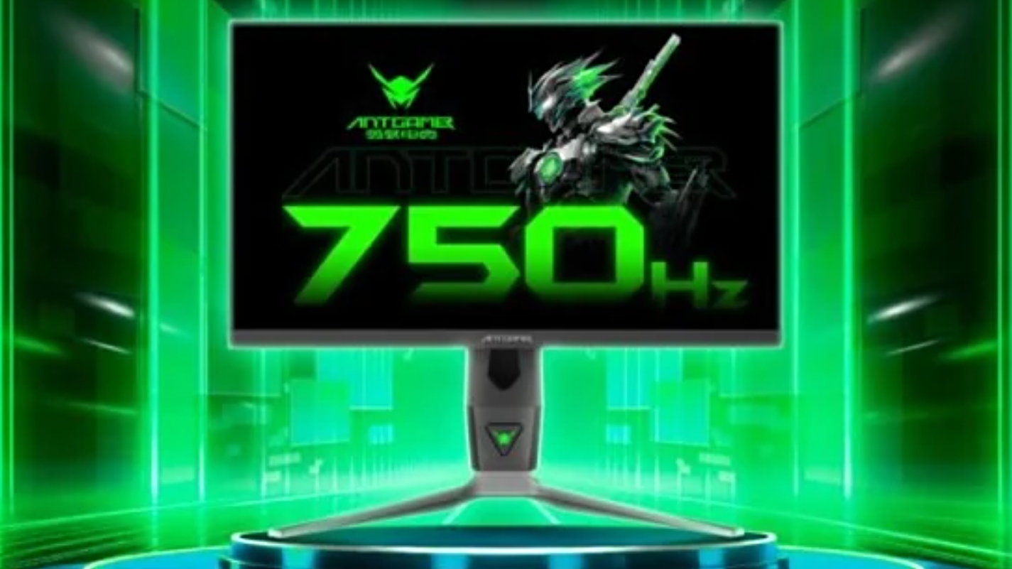 World's first 750Hz refresh rate gaming monitor launched