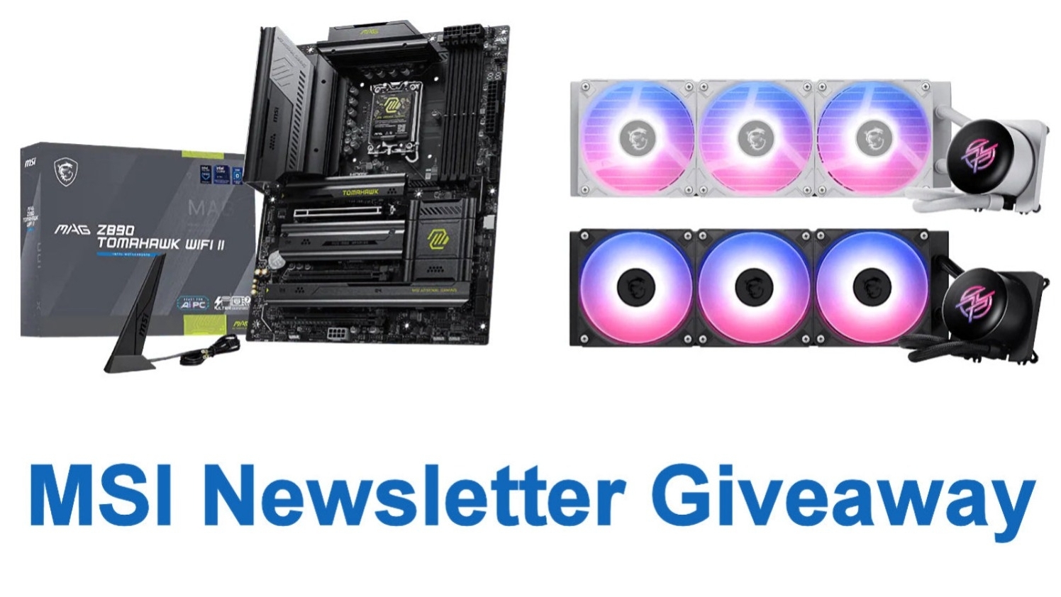 Newsletter Giveaway: Win an MSI MAG Z890 TOMAHAWK WIFI II