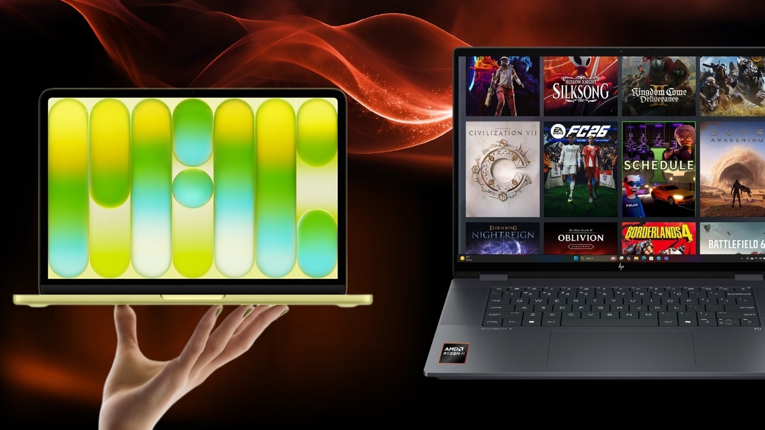 AMD claims its entry-level Ryzen AI laptops crush the MacBook Neo in gaming