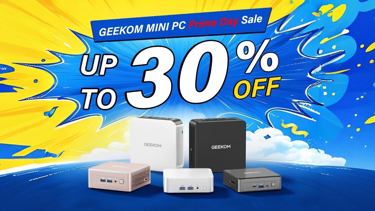GEEKOM's Prime Day deals deliver Massive Savings and up to 30% off Mini PCs
