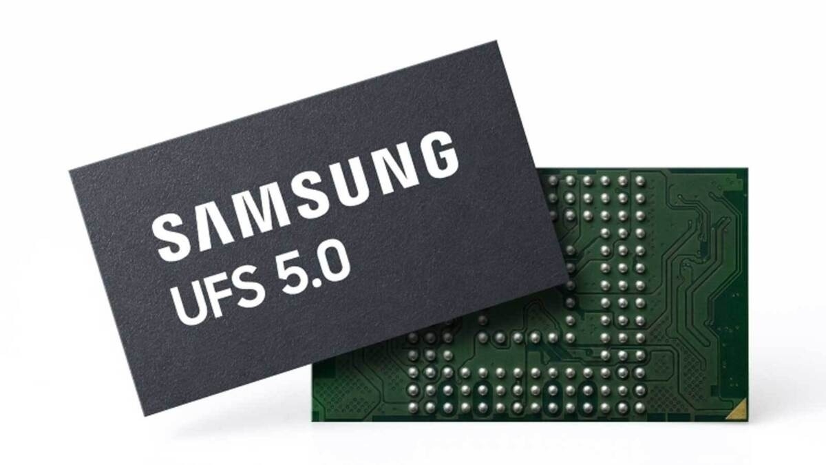 Samsung announces world's first UFS 5.0 chip with 10.8 GB/s read and 9.5 GB/s write speeds