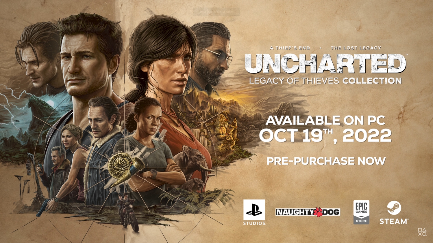 Uncharted lands on PC October 19, Sony reveals system requirements
